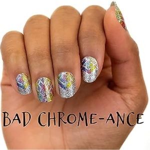 Color Street- Bad Chrome-ance - 100% Real Nail Polish Strips